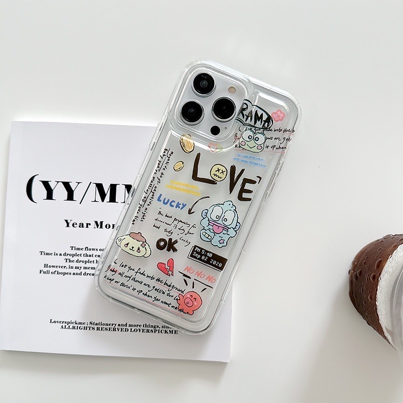 Ốp lưng điện thoại IPhone ITS.TUL mẫu Drama love