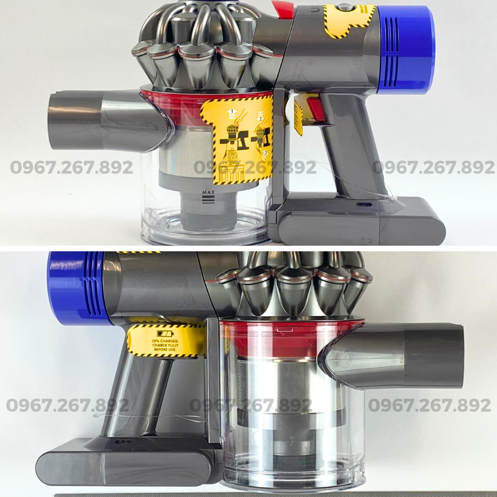 Chính hãng - Máy hút bụi không dây đèn LED 𝗗𝘆𝘀𝗼𝗻 V8 Animal