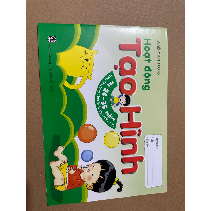 Vỏ tạo hình 24-36 ,3-4 ,4-5 ,5-6 tuổi