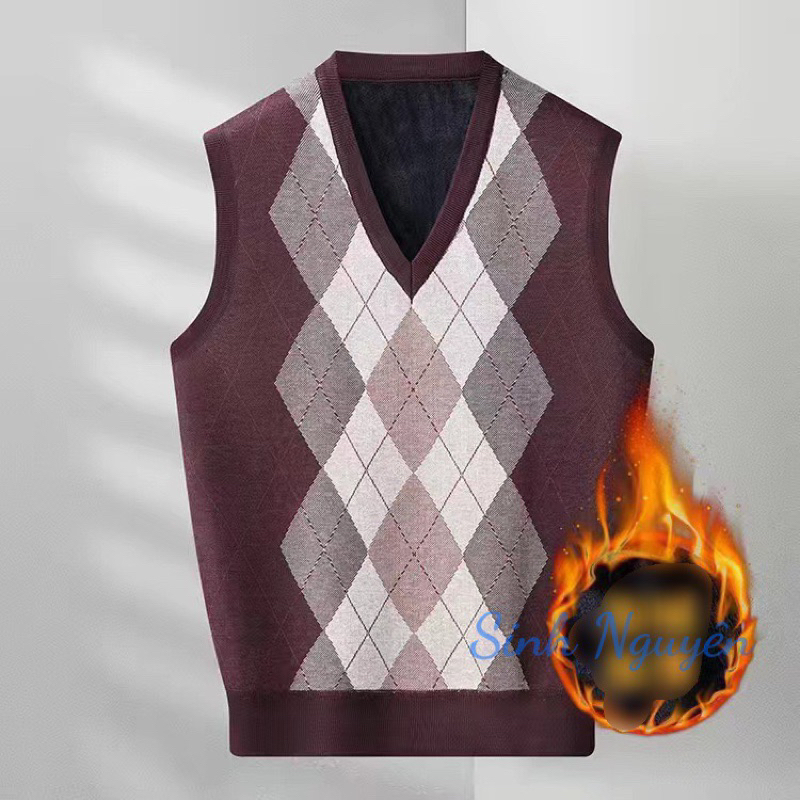 Áo len Gile nam lót lông