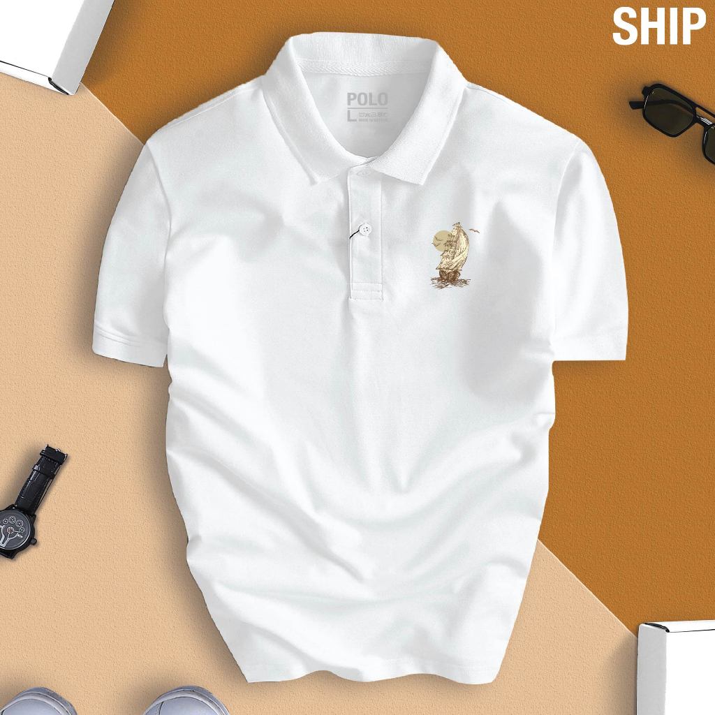 Áo thun polo THUẬN BUỒM XUÔI GIÓ cao cấp, chuẩn form - SHIP