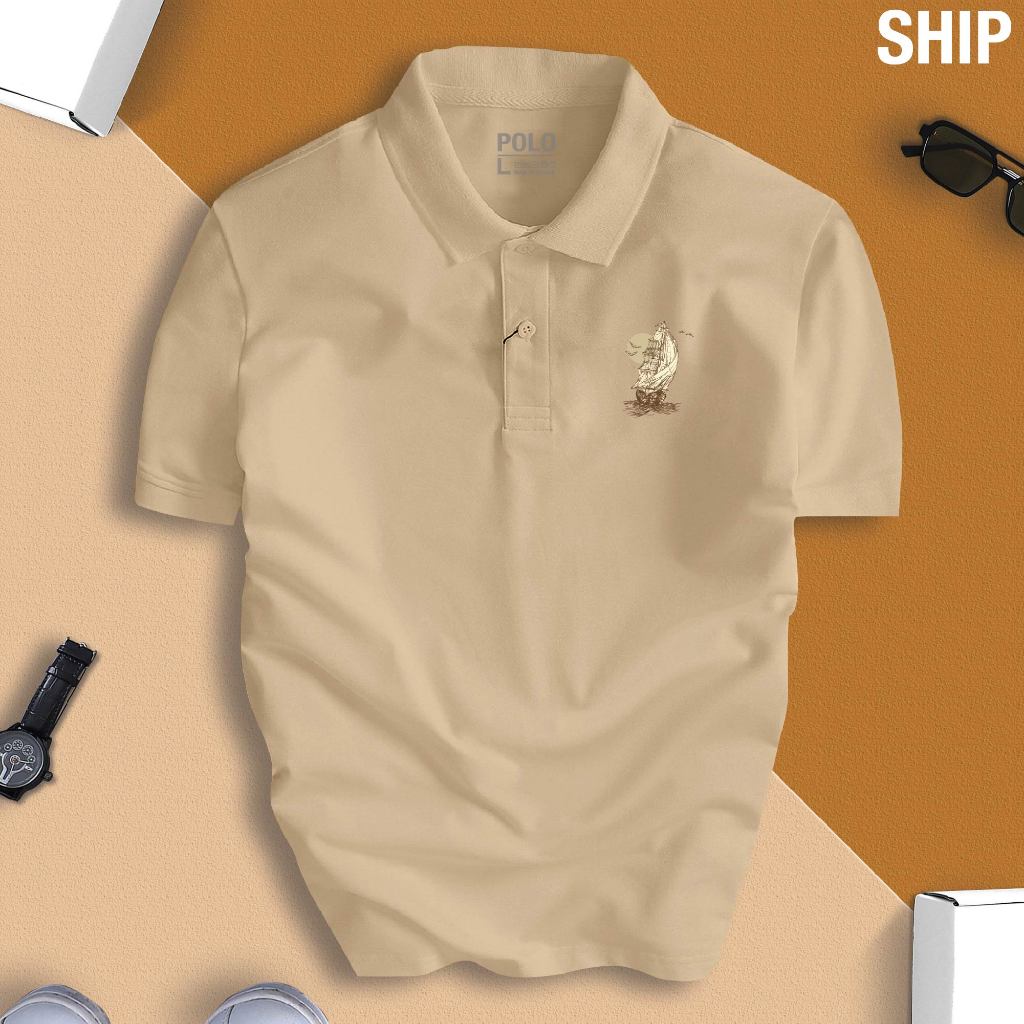 Áo thun polo THUẬN BUỒM XUÔI GIÓ cao cấp, chuẩn form - SHIP