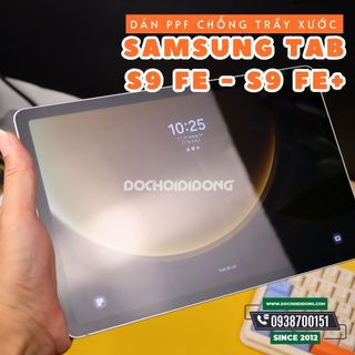 Miếng dán ppf hydorgen samsung tab s9 fe - s9 fe+ plus trong, nhám cao cấp