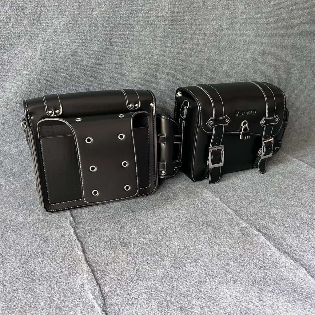 Cặp Túi Da Treo Hông Xe Motor Cao Cấp