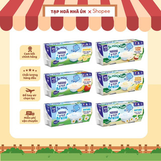 Sữa chua nestle brasses và nestle ontueux pháp