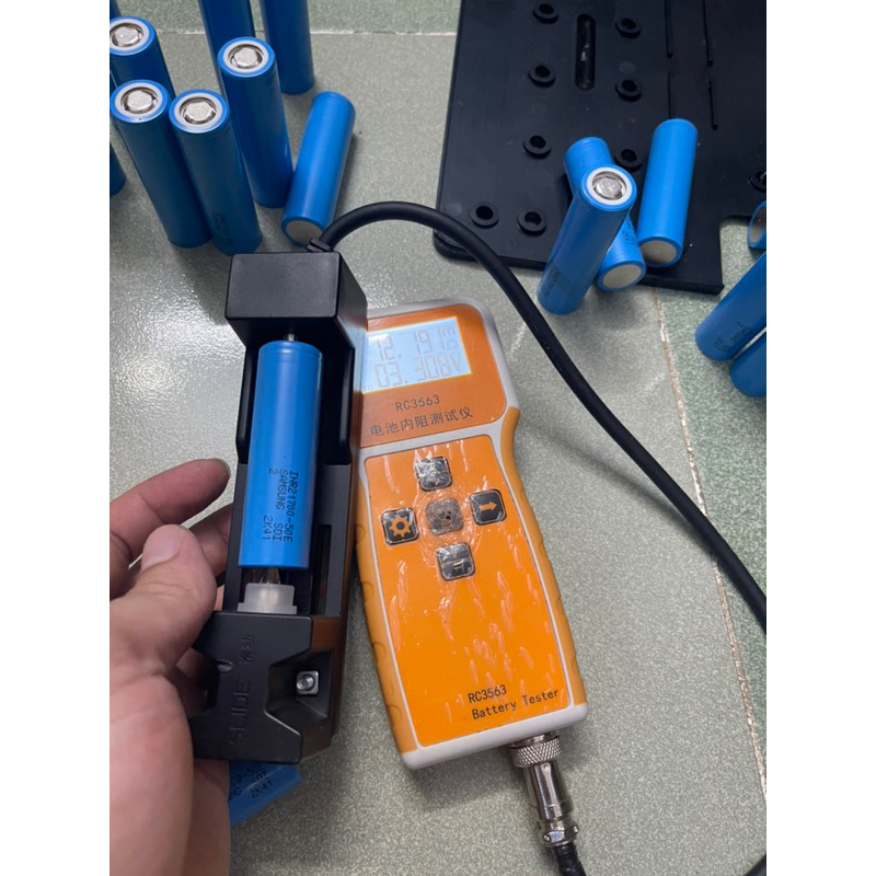 Pin Sam sung 21700 50E   tháo khối xả 10A