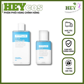 (HỎA TỐC) Nước tẩy trang mắt và môi Maybelline New York Eye & Lip Makeup Remover | HEYCOS