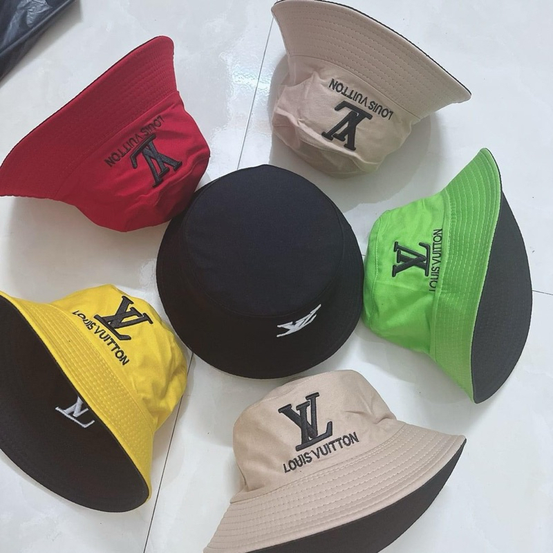 Mũ nón vành Unisex Nam , Nữ/ nón bucket/ nón tai bèo /nón thêu 2 mặt