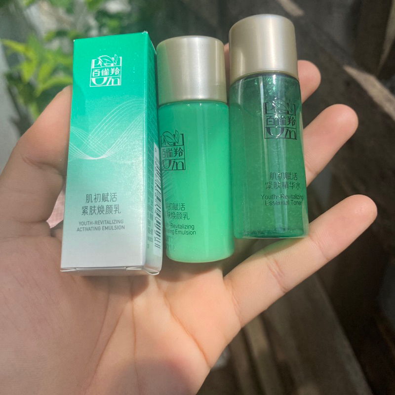 Set 1 chai emulsion 15ml + 1 toner 15ml pechoin