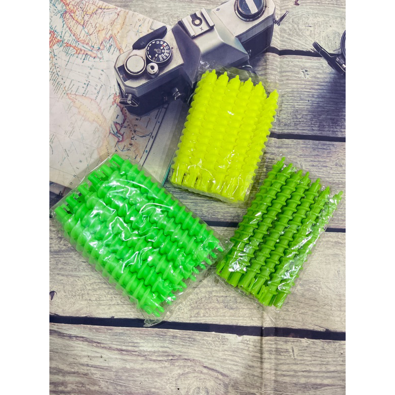 Trục xương uốn xoăn xù mì set 12 cây