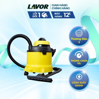 Máy hút bụi khô và ướt Lavor DVC 12PT - công suất lớn - nhập khẩu chính hãng - bảo hành 12 tháng