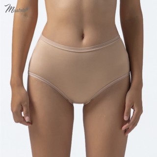 Quần Lót Nữ Mustoto Trơn Bamboo Kháng Khuẩn Lưng Cao Tôn Dáng Thoải Mái Thoáng Mát (MQ52)