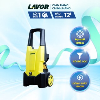 Máy phun áp lực nước lavor smart-plus130 máy rửa xe motor chổi than - áp suất 130 bar siêu mạnh