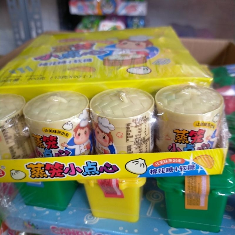 Hộp kẹo đồ chơi 20 bánh bao