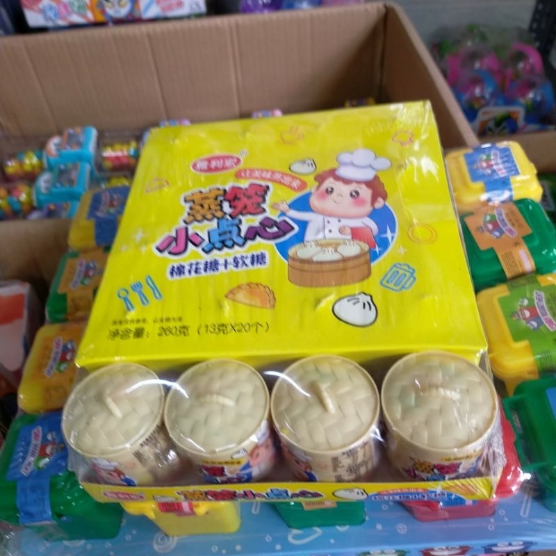 Hộp kẹo đồ chơi 20 bánh bao