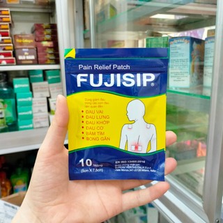 Miếng dán Fujisip giảm đau cơ xương khớp gói10 miếng)