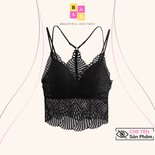 Áo Bra Ren Nữ Mặc Siêu Thoải Mái Mút Mỏng Nâng Ngực Sexy Gợi Cảm BAS065