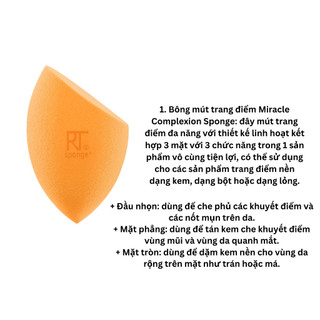 Bộ Cọ Mút Trang Điểm Real Techniques Everyday Essentials