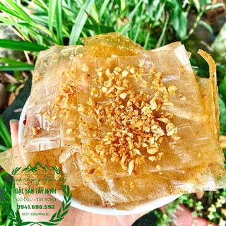 Bánh tráng Xì Ke - Bánh tráng muối nhuyễn tỏi phi Trà My