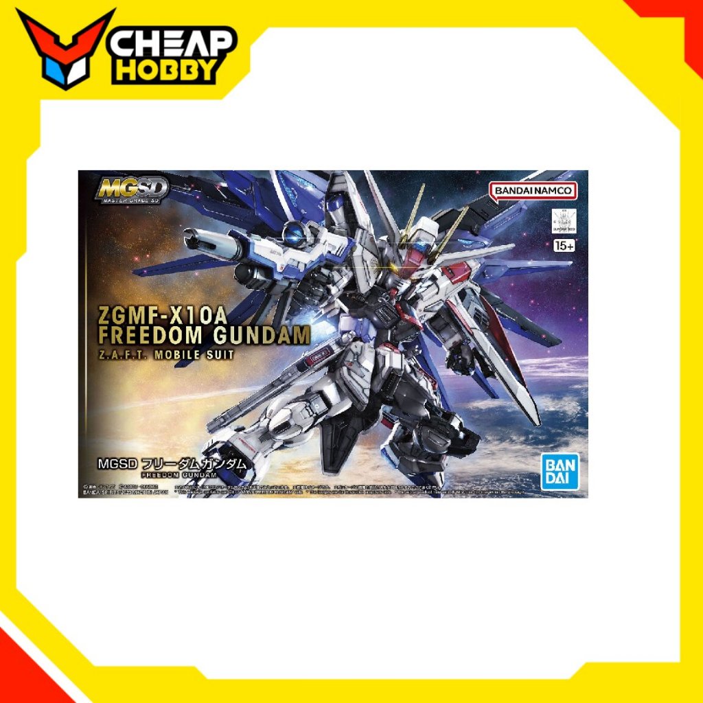 Mô hình Lắp Ráp Gundam Gunpla MGSD Freedom Gundam - Chính hãng Bandai Nhật Bản