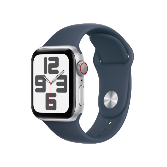 Đồng hồ Apple Watch SE (2023) 40mm (GPS + Cellular) Viền nhôm - Dây cao su
