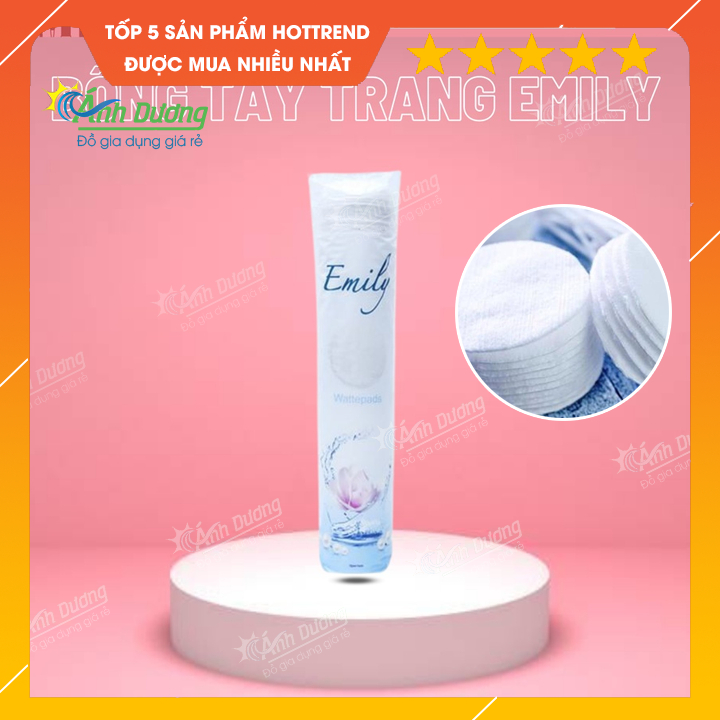 Bông tẩy trang emily Đức 120 miếng