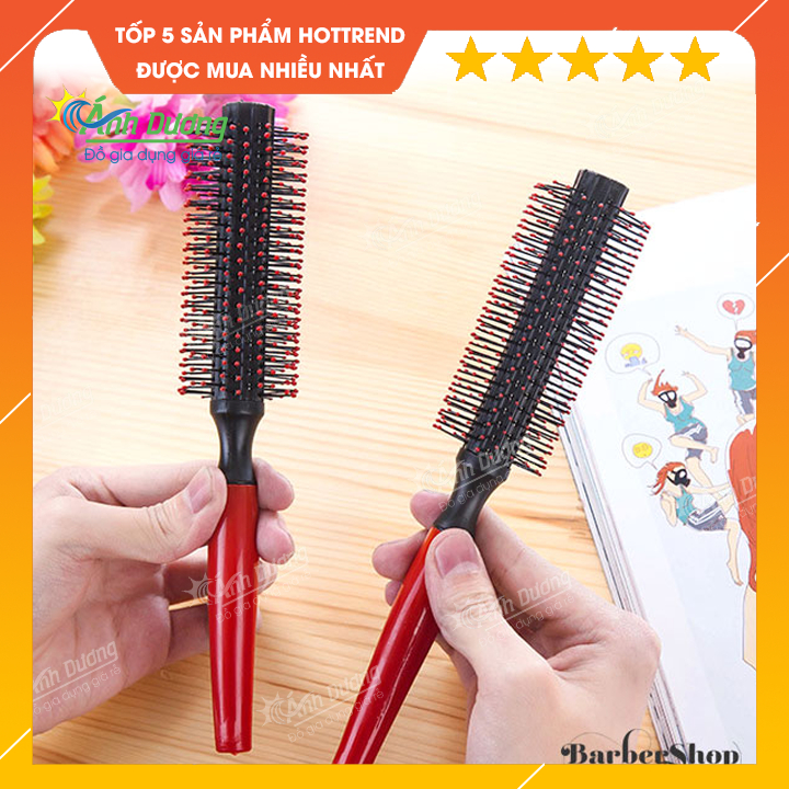 Lược tròn gai Barber  tạo kiểu tóc