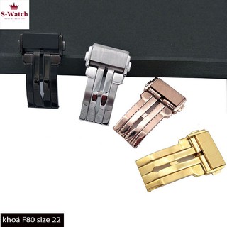 Khoá đồng hồ salvatore f80 size 22