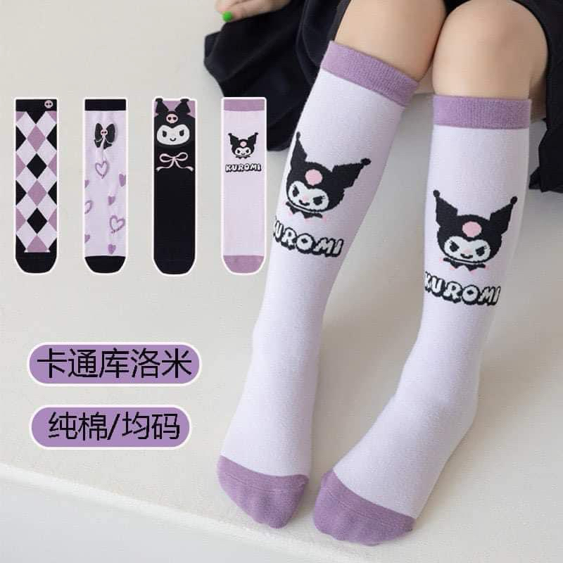 Set 4 đôi tất kuromi xinh xỉu