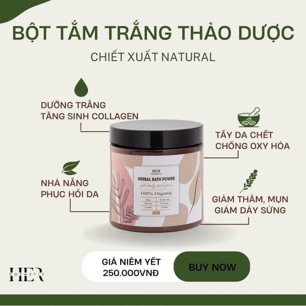 Kem Body Dưỡng Trắng Da Toàn Thân Her Cosmetic  - Skin Renewing Body Lotion 200g - Body Lition & Tone Up 30++