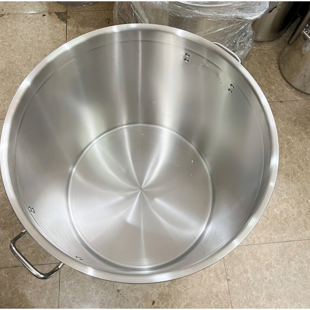 Nồi inox thân cao 20 lít | đáy nồi dày 5 lớp |, đk 30 x cao 30cm