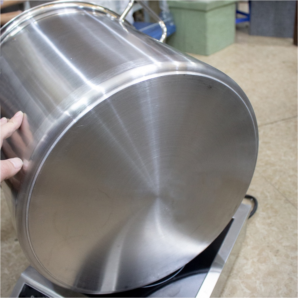 Nồi inox thân cao 20 lít | đáy nồi dày 5 lớp |, đk 30 x cao 30cm