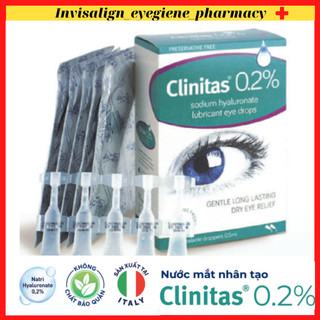 Dung dịch nhỏ mắt clinitas® 0.2% dùng cho khô mắt nhẹ đến trung bình