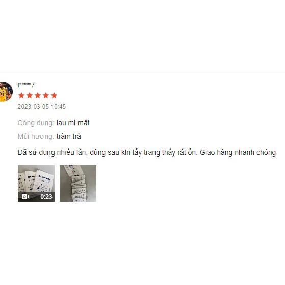 Miếng gạc lau mi mắt OCUVANE PLUS - Hungary lau sạch mắt sau trang điểm, viêm bờ mi, sạch bụi bẩn chất dầu dư thừa mắt