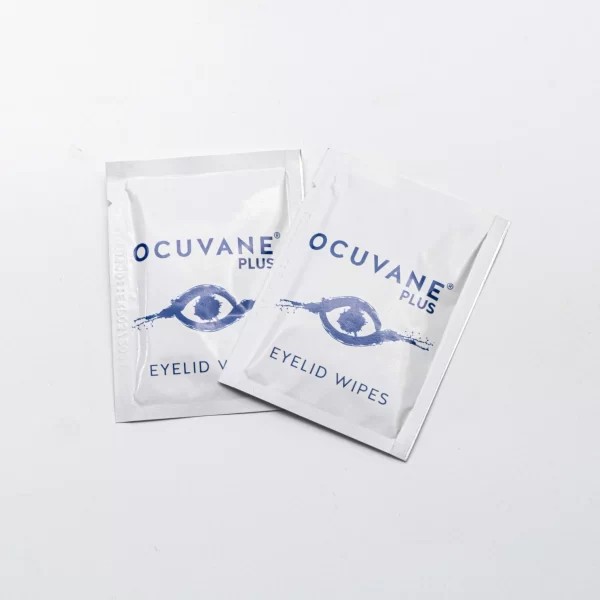 Miếng gạc lau mi mắt OCUVANE PLUS - Hungary lau sạch mắt sau trang điểm, viêm bờ mi, sạch bụi bẩn chất dầu dư thừa mắt