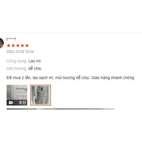 Miếng gạc lau mi mắt OCUVANE PLUS - Hungary lau sạch mắt sau trang điểm, viêm bờ mi, sạch bụi bẩn chất dầu dư thừa mắt