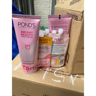 pond sữa rửa mặt trắng hồng 100g mẩu mới tặng