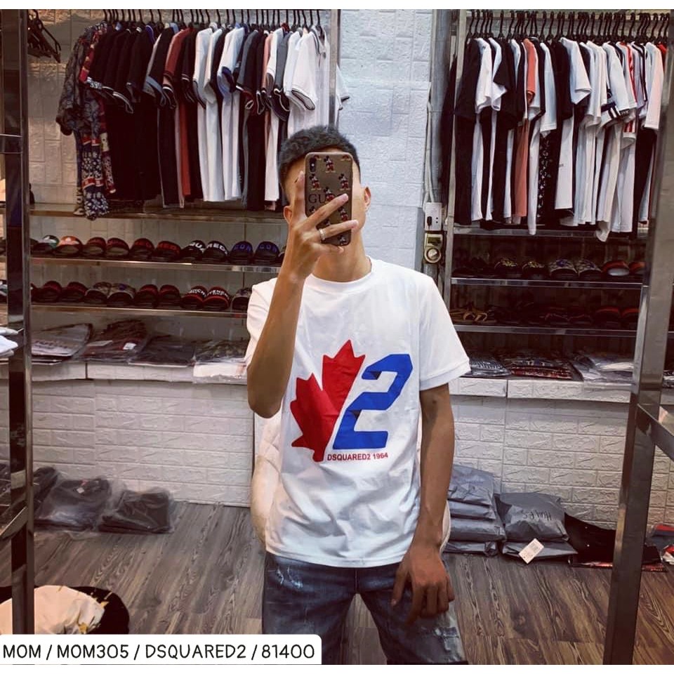 Áo thun nam nữ họa tiết lá phong 🍁2 siêu chất - áo phông nam siêu hot 2023