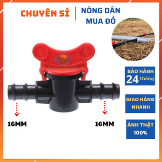 10 van khóa ldpe 16mm - van khóa nước dùng cho ống pe 16mm