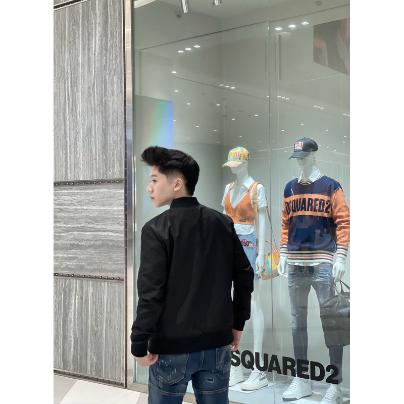 Áo gió dsq khoá hàng loại 1