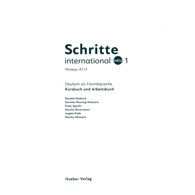 G.iáo t.rình Schritte International Neu A1.1 Kurs und Arsbeibuch + Kèm file Audio
