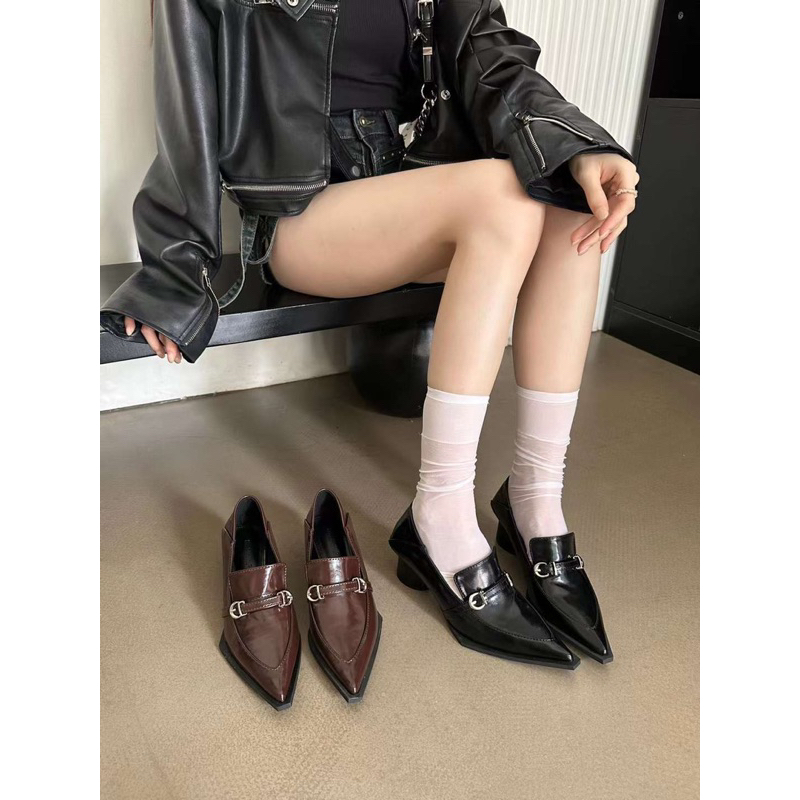 GIÀY MANDIWEI VINTAGE MŨI NHỌN | SALT DÉ STUDIO