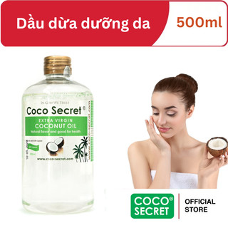 Dầu dừa dưỡng da nguyên chất coco secret 500ml