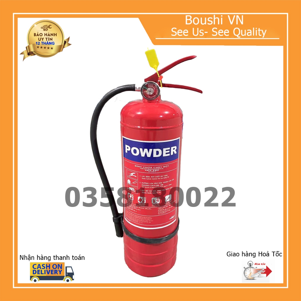 Compo 2 bình Bình chữa cháy ABC MFZL4 4KG