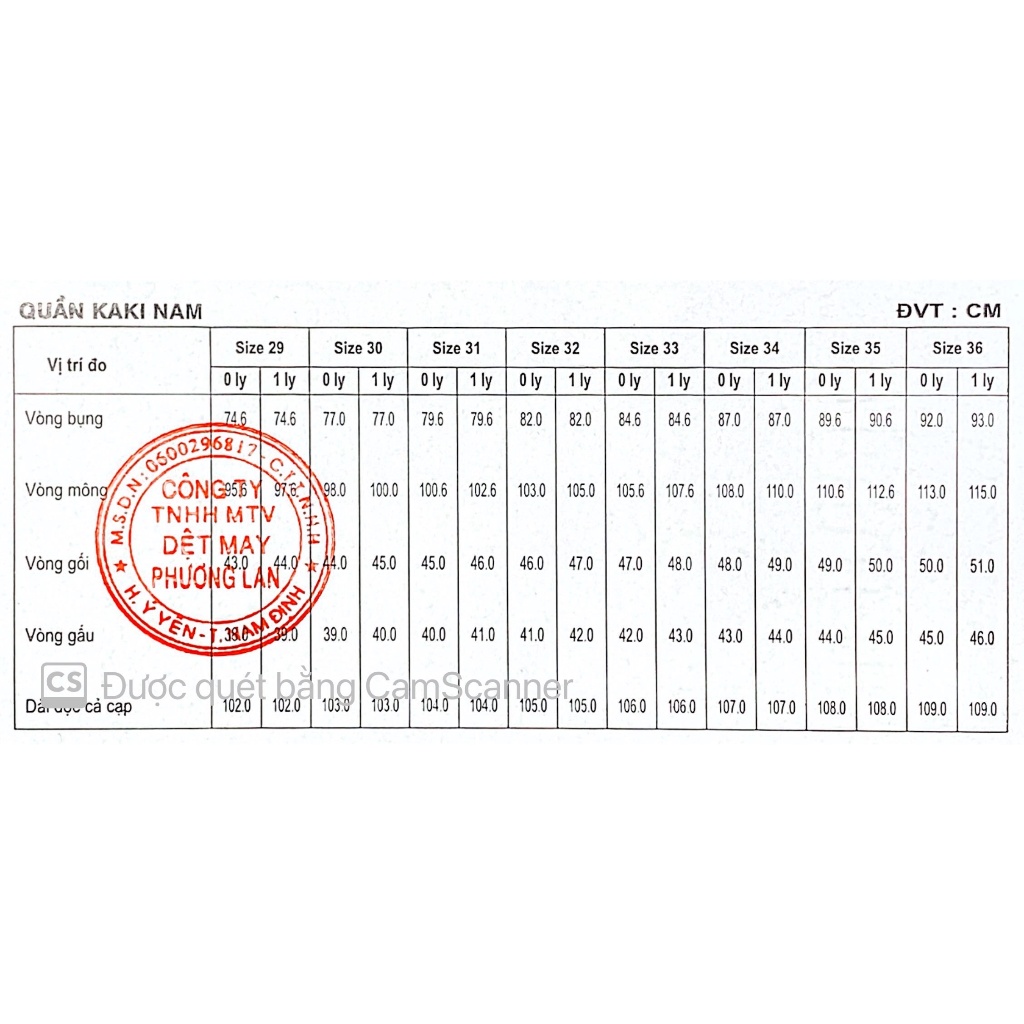Quần kaki nam trung niên 1 ly classic Vĩnh Tiến vải dệt nống chéo 100% cotton màu trơn 499