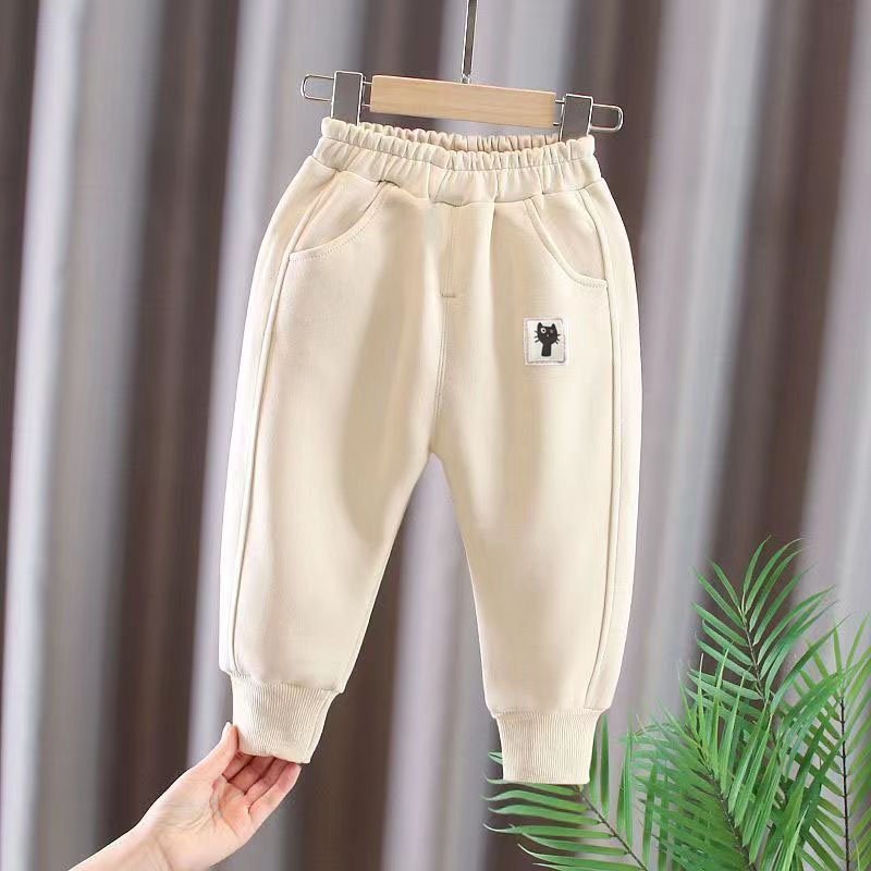 HOT - Quần dài nỉ, quần dài thu đông cho bé trai, bé gái size 6-40kg