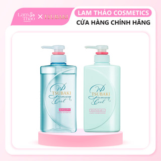 Bộ Gội Xã Phục Hồi Hư Tổn Tsubaki Premium Cool Shampoo & Conditioner Pair Set