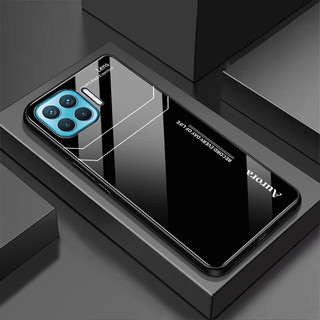 Ốp Lưng OPPO A73, A93 Mặt kính gương sáng bóng cao cấp