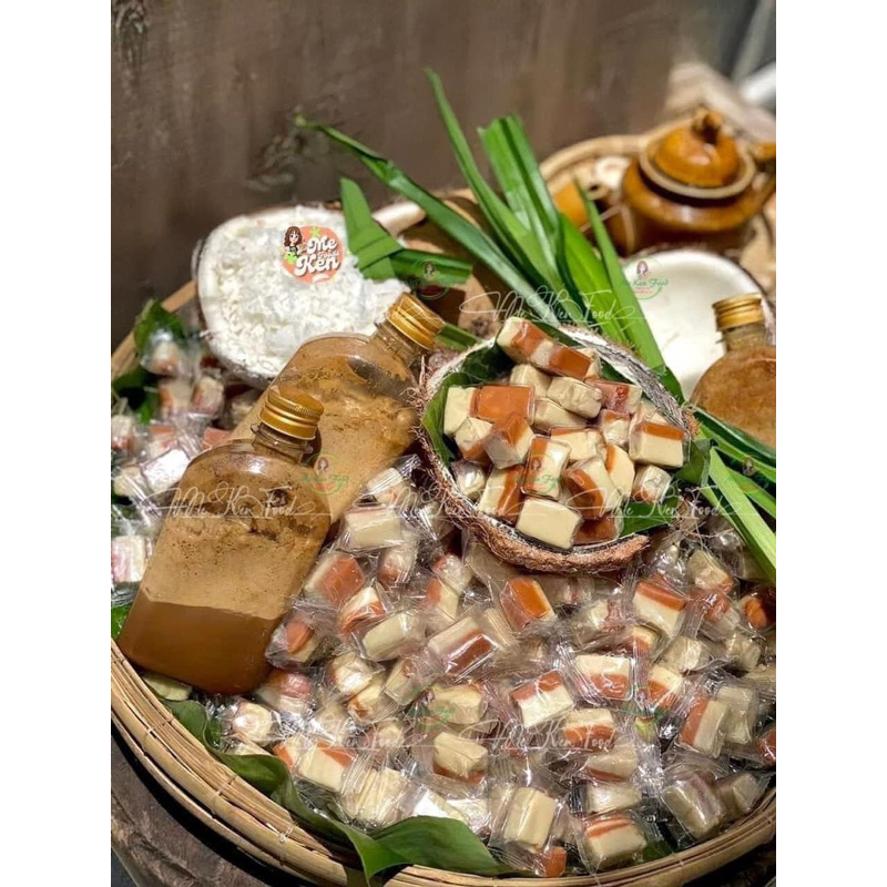 Kẹo Dừa Sáp Non Cafe Muối 500gr