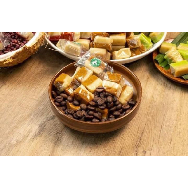 Kẹo Dừa Sáp Non Cafe Muối 500gr
